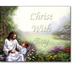 Christ With Boy