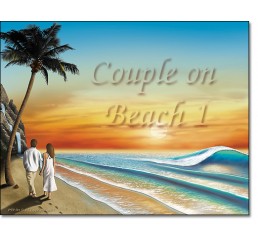 Couple On Beach 1