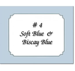Mat 4 - Soft Blue / Biscay Blue