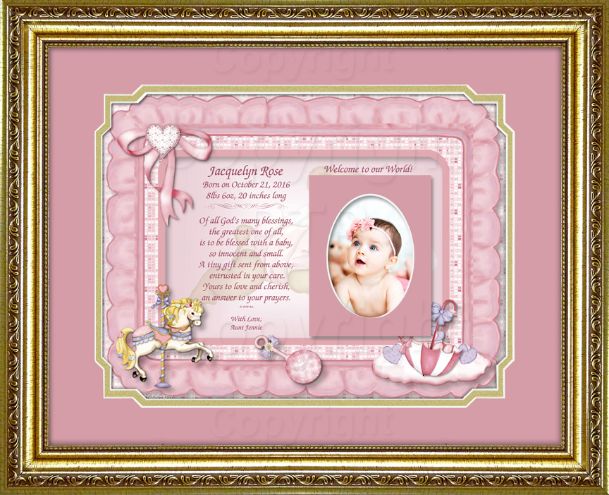 A Personalized Baby Girl Gift