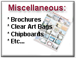 Miscelaneous Items